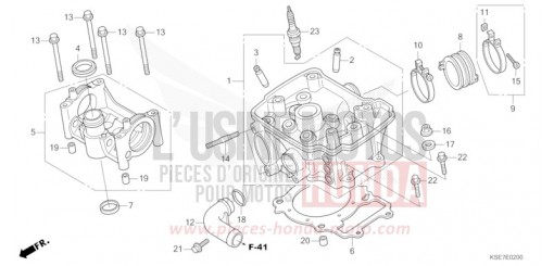CYLINDER HEAD CRF150RBS de 2025